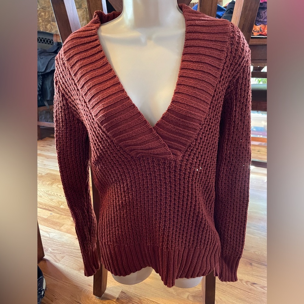 Caslon cable knit Large like new